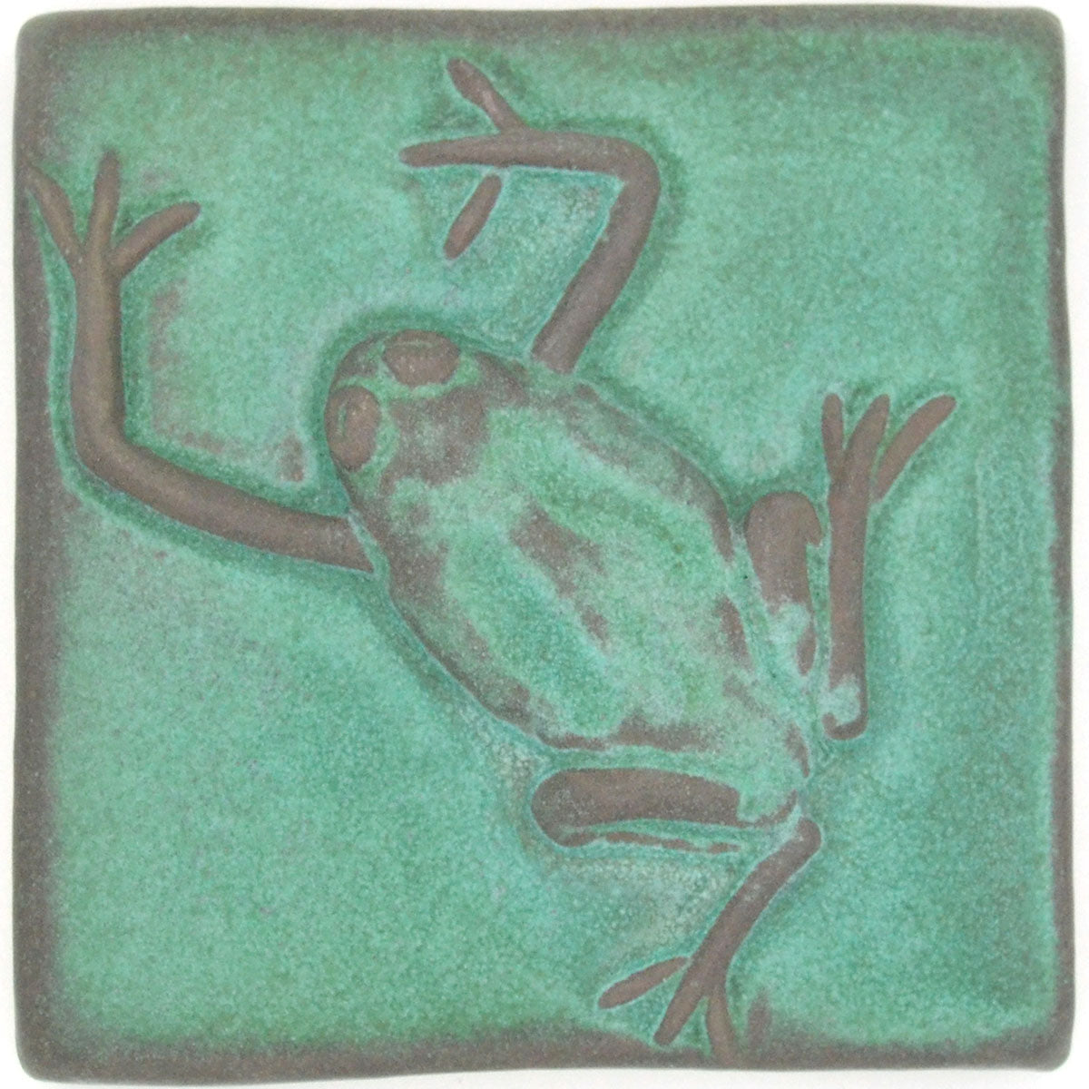 4x4 matte green frog