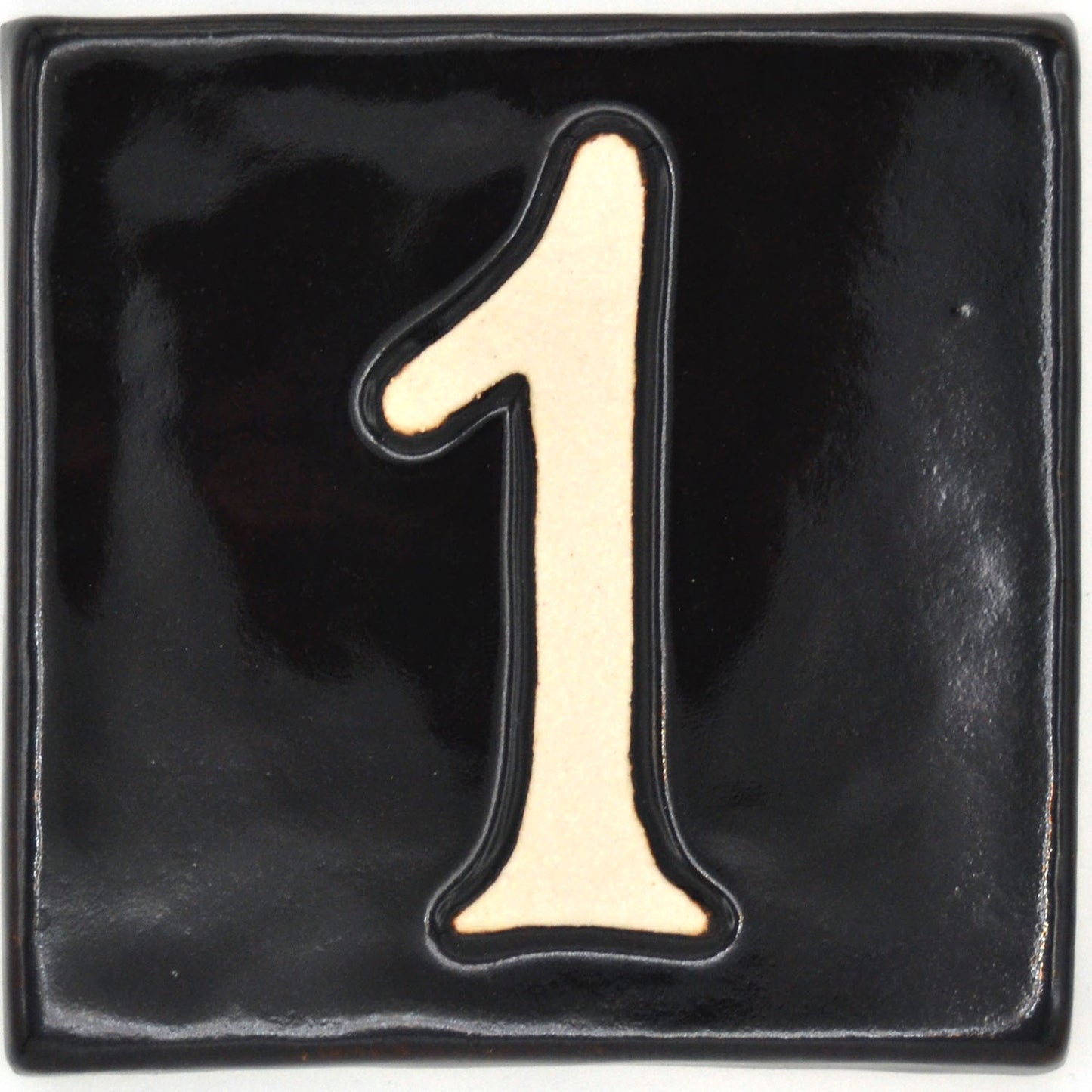 4x4 house number 1 black
