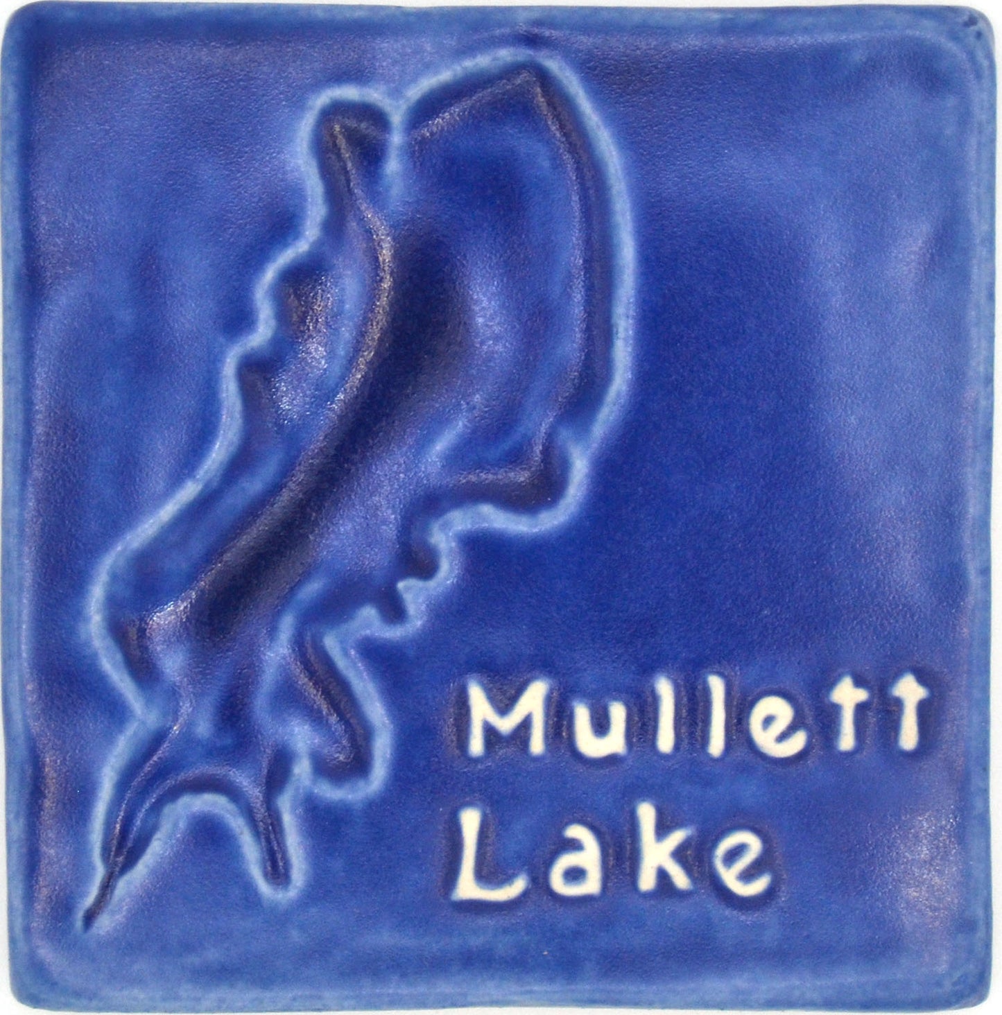 4x4 mullet lake tile blue