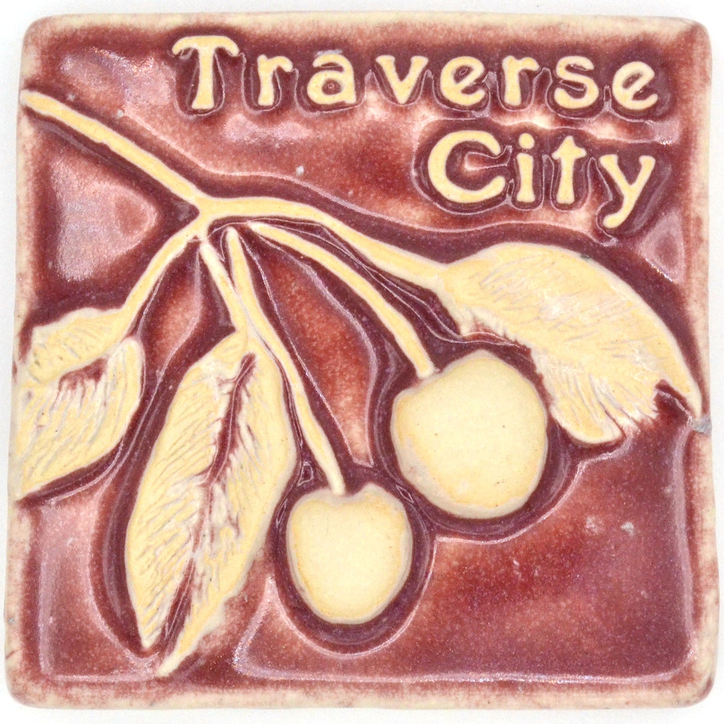 4x4 traverse city cherries tile plum