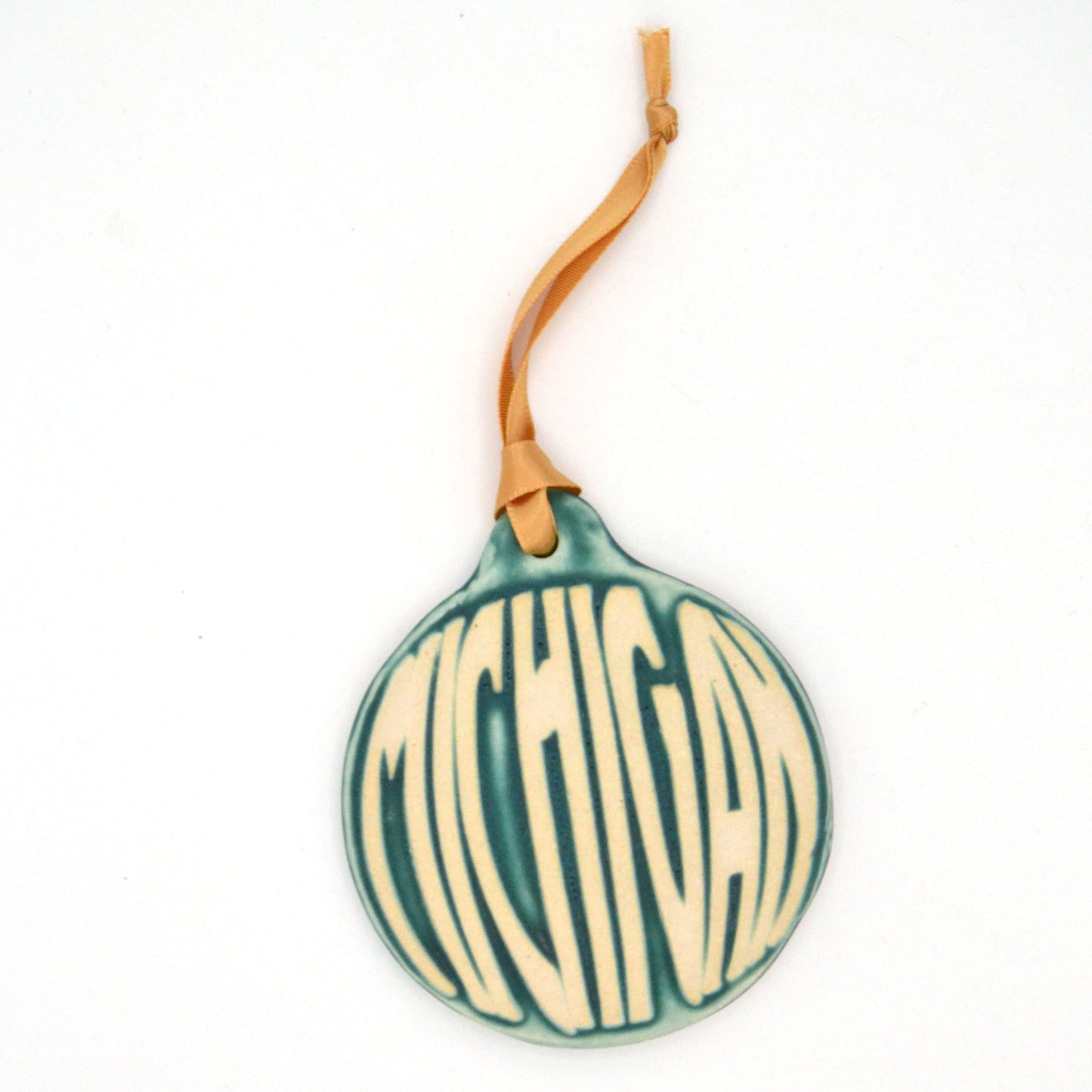 Michigan Round Ornament