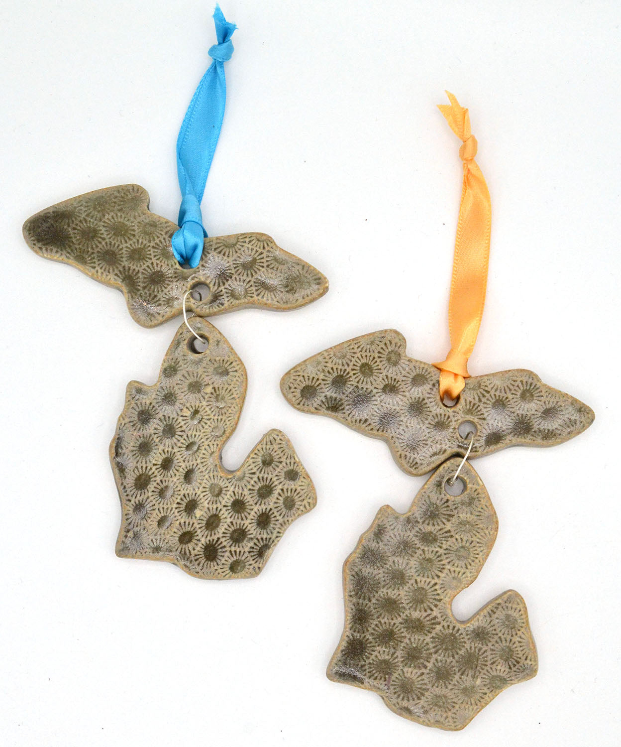 petoskey stone pattern upper lower ornaments