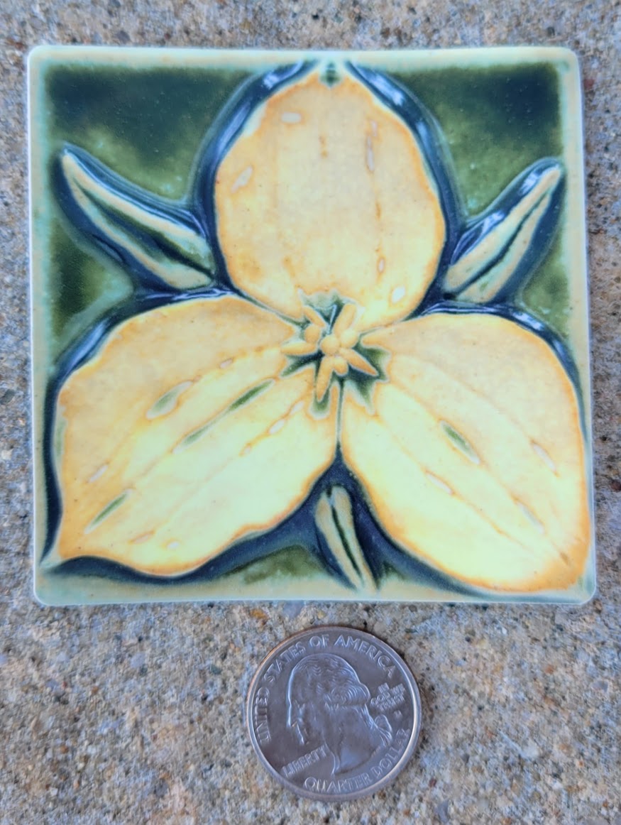 sticker of trillium tile