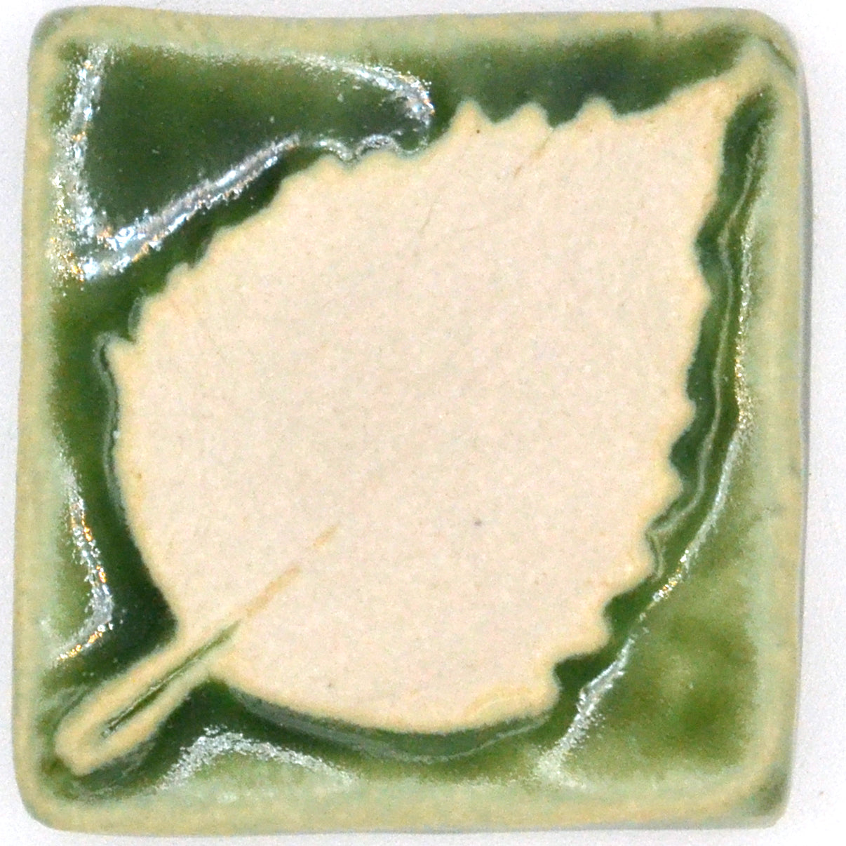 2x2 leaf tile green