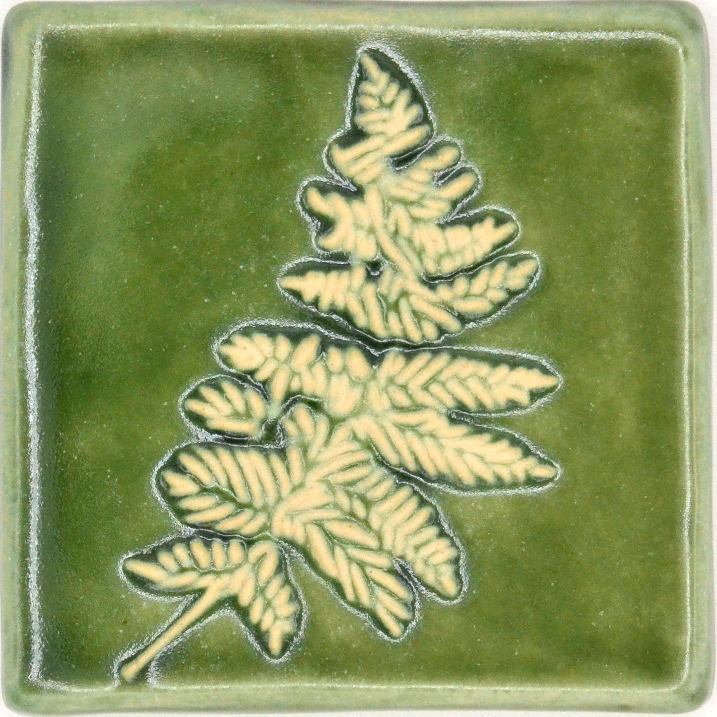 4x4 fern tile green