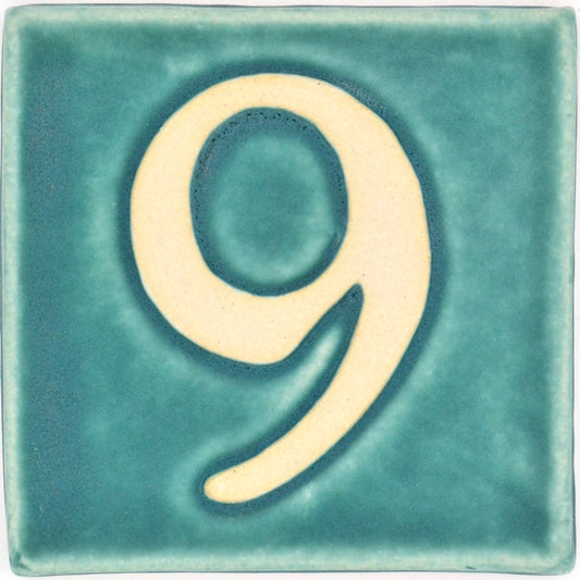 house number 9 seafoam