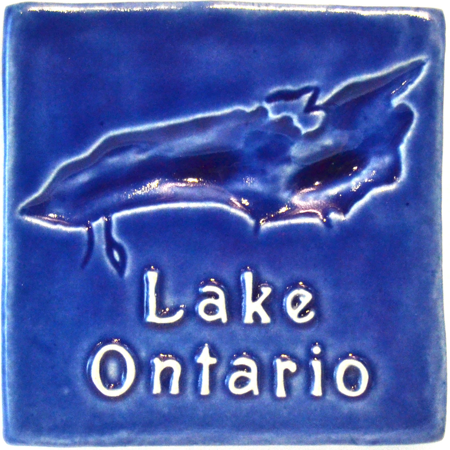 4x4 lake ontario tile blue