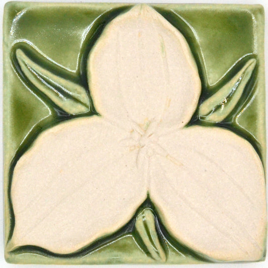 4x4 trillium tile green