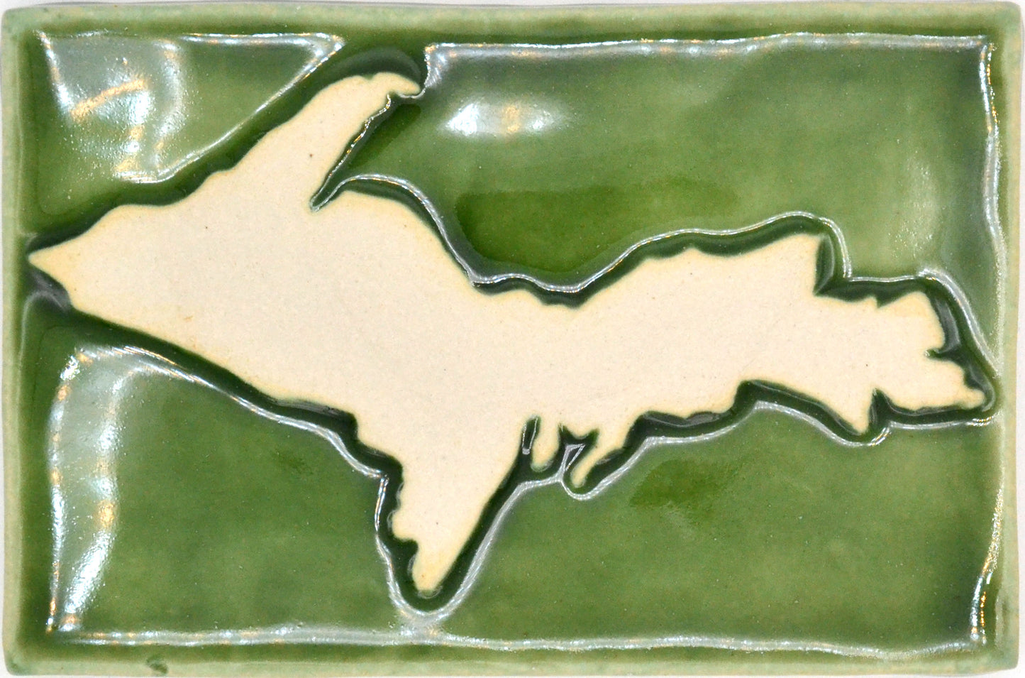 4x6 upper peninsula tile green