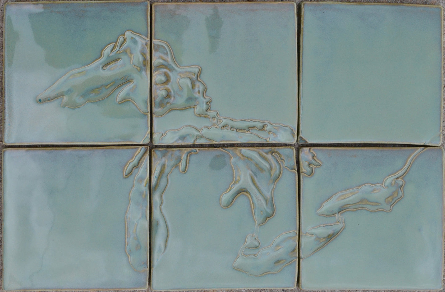 6x6 great lakes 6 piece tiles