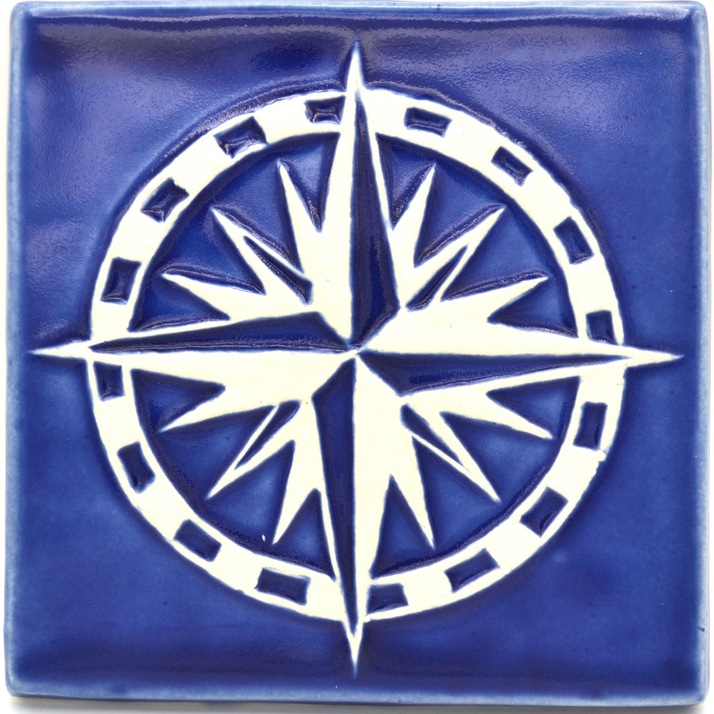 4x4 compass rose blue