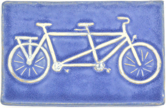 4x6 tandem bike matte blue