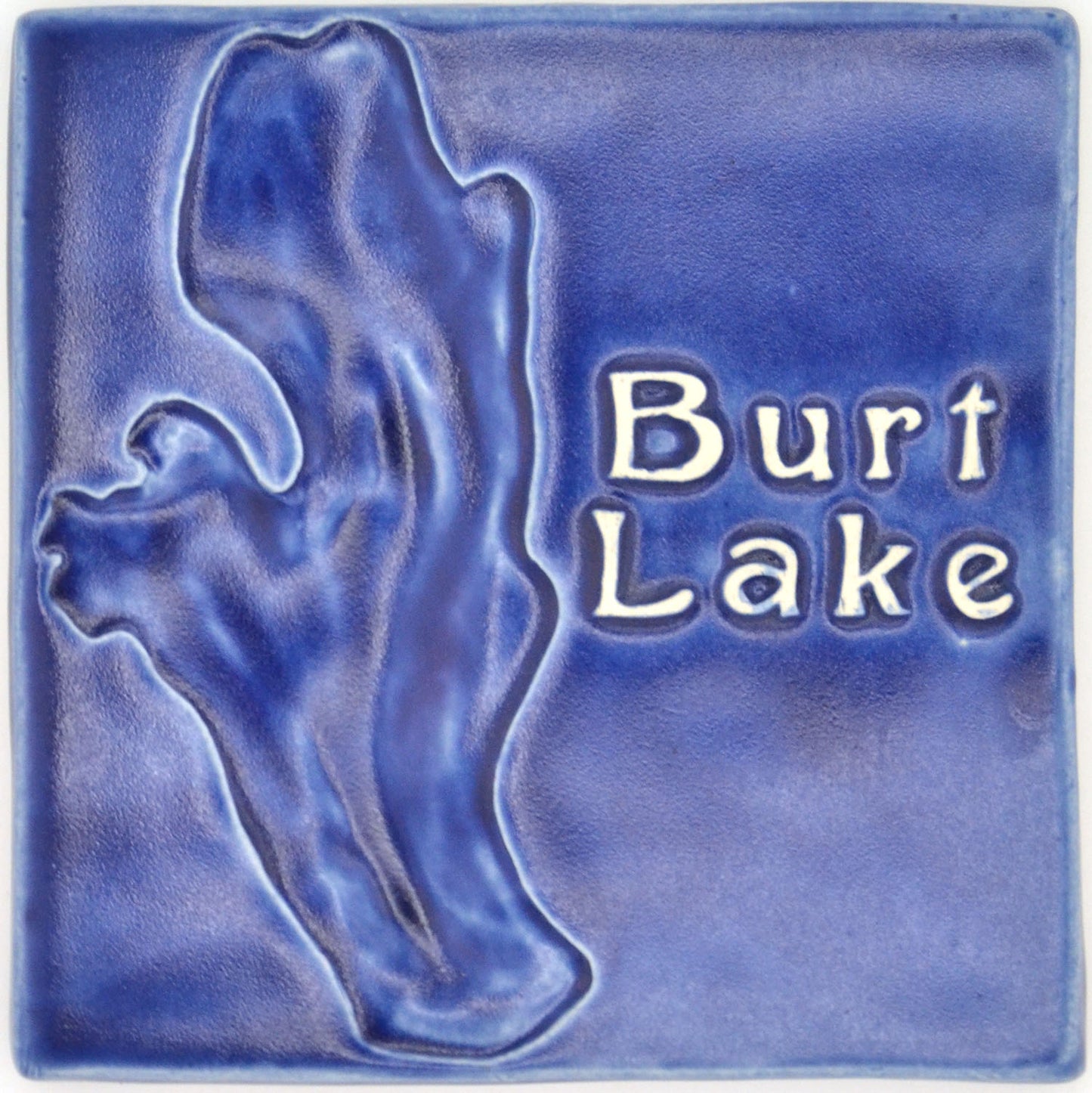 6x6 burt lake tile blue