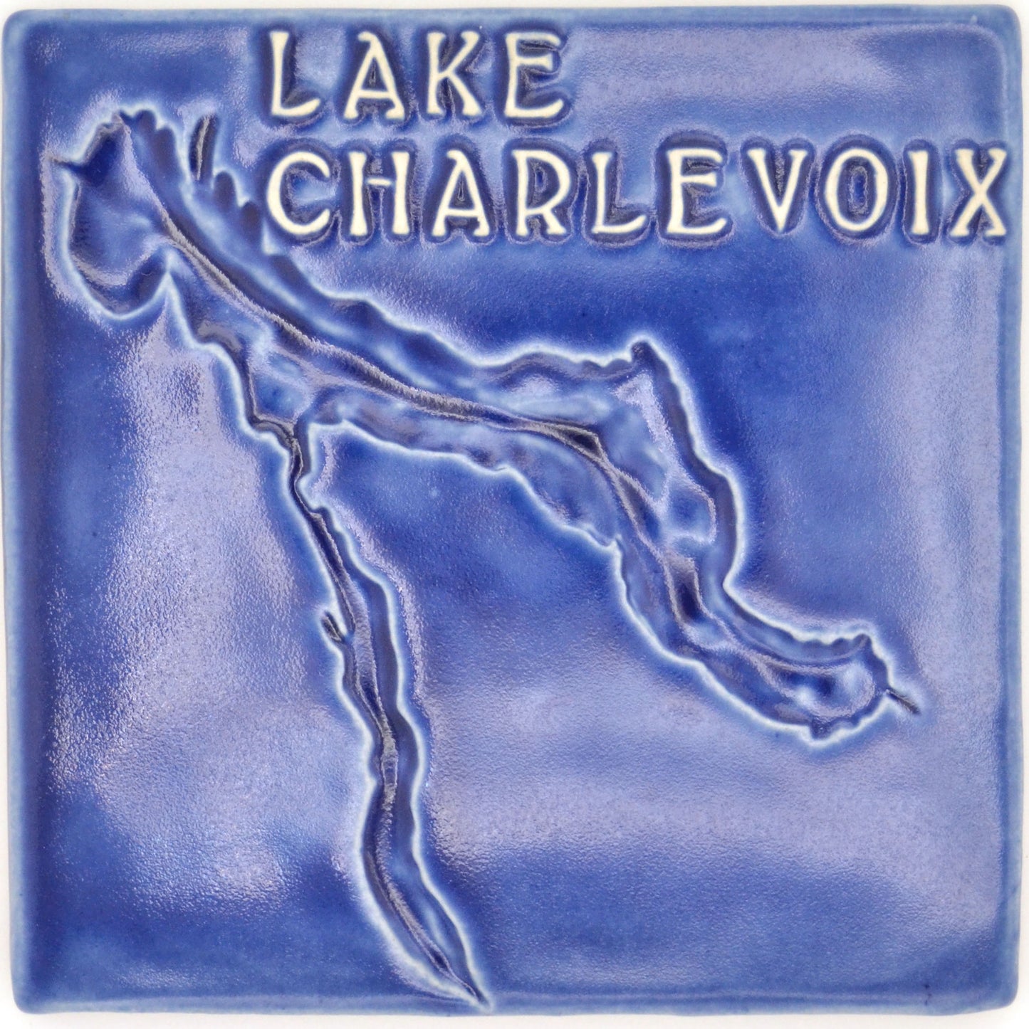 6x6 lake charlevoix tile blue