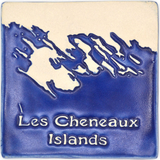 6x6 les cheneaux tile blue