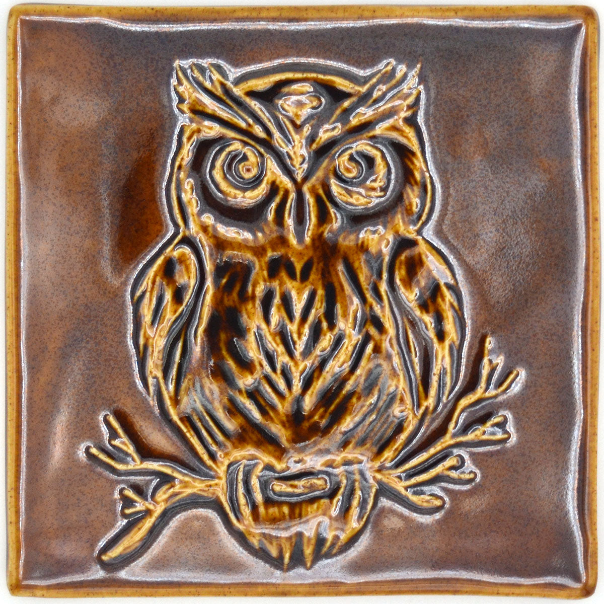 6x6 Amber Owl