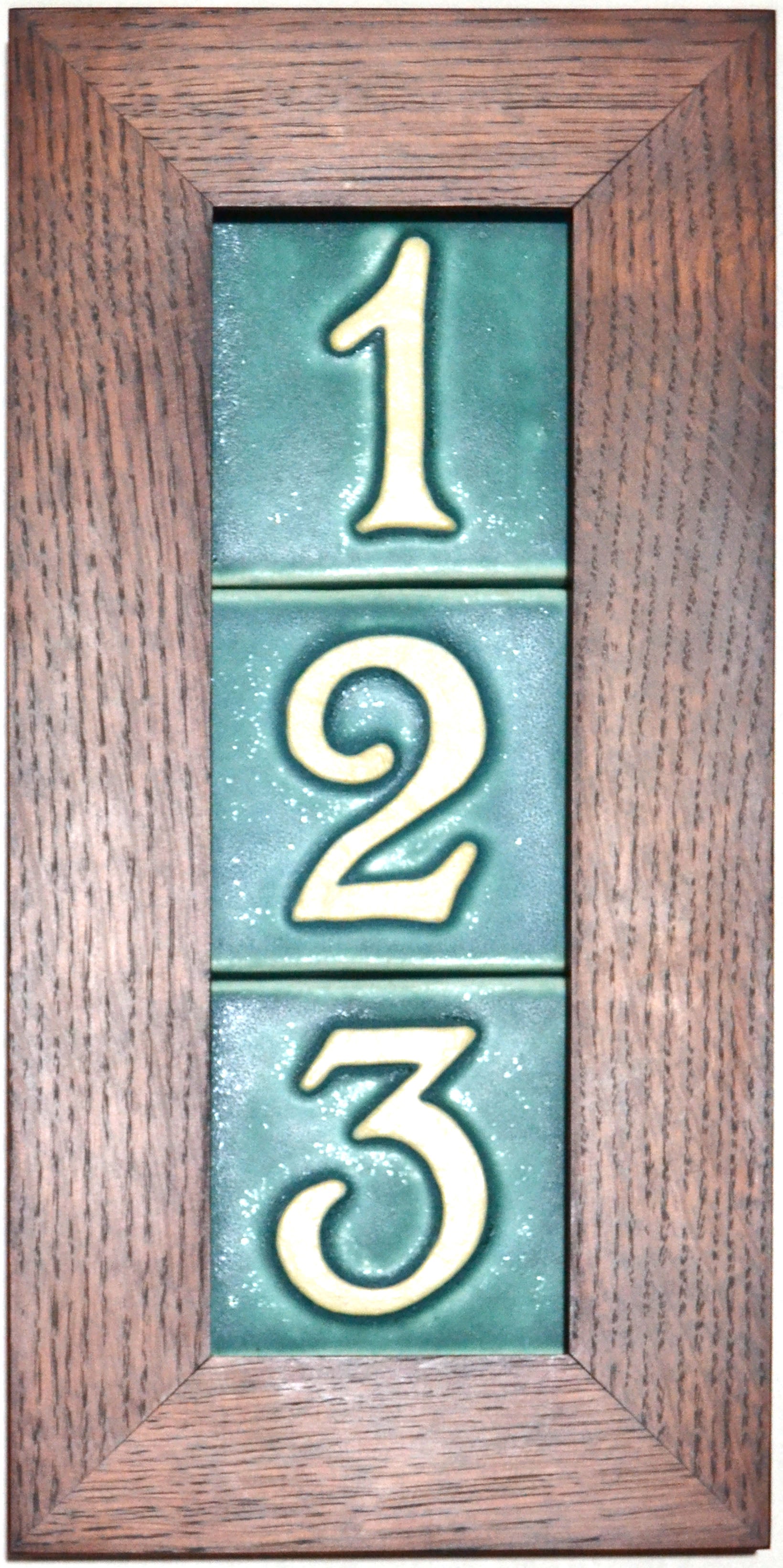 Room Number Frame House Number Tile Frame – Little Traverse Tileworks