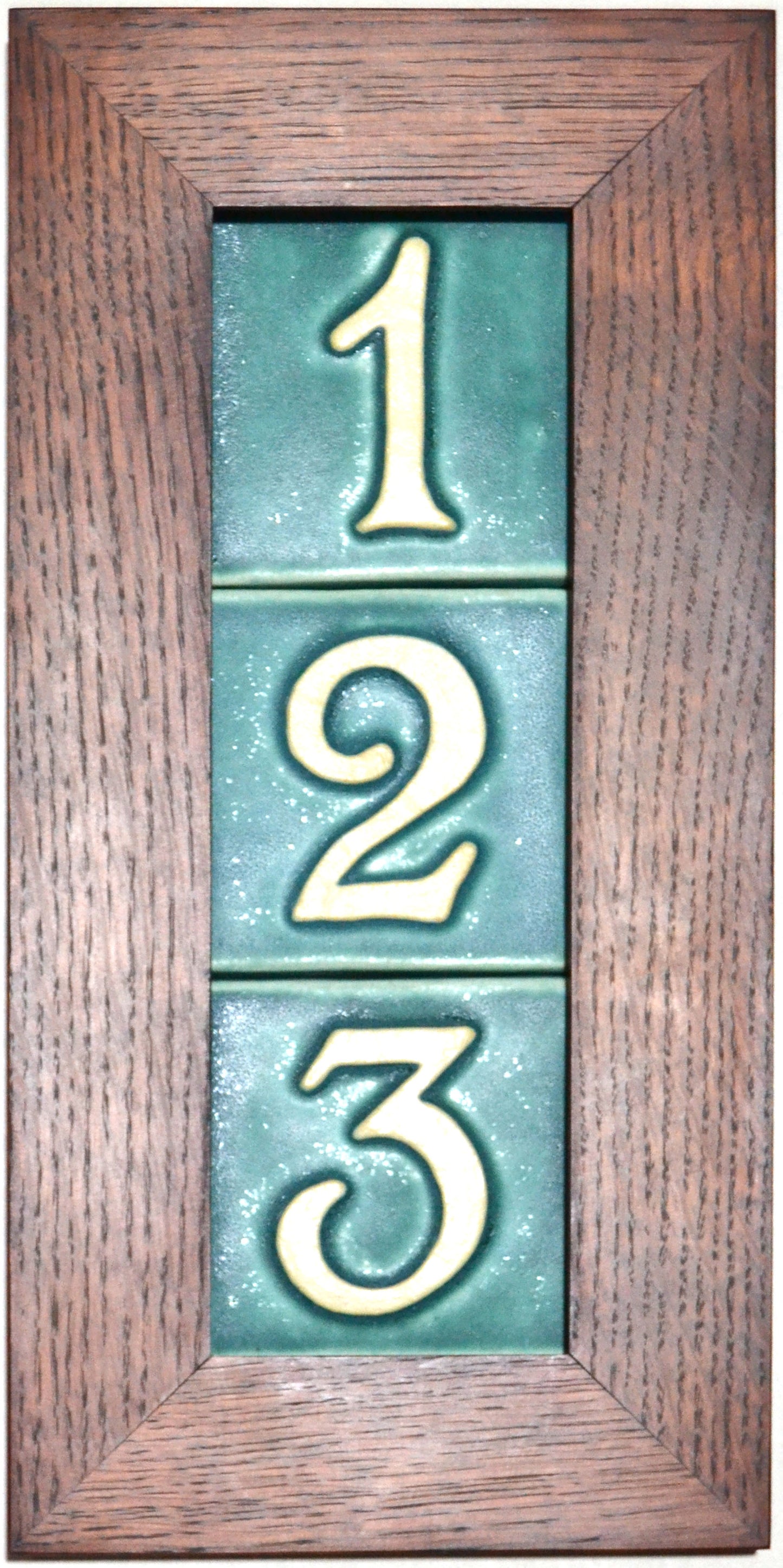 Finished House Number Frame 3