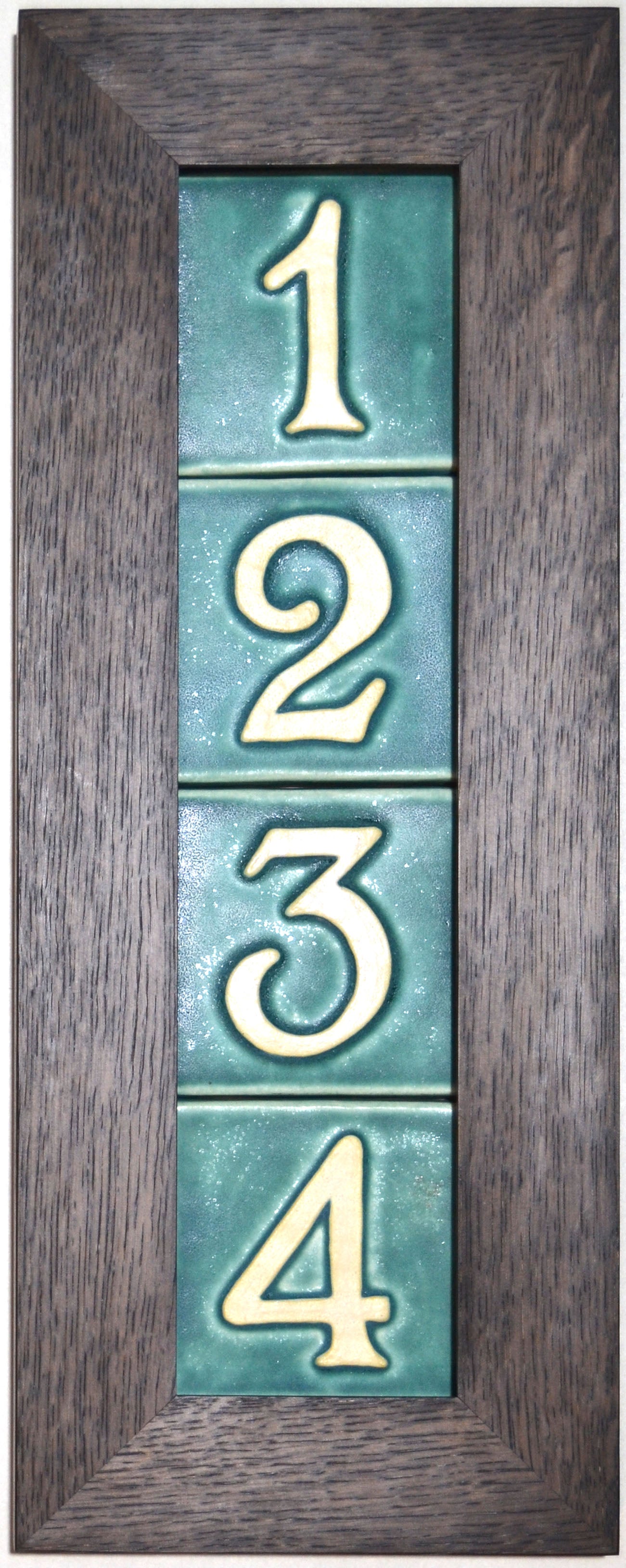 Finished House Number Frame 4