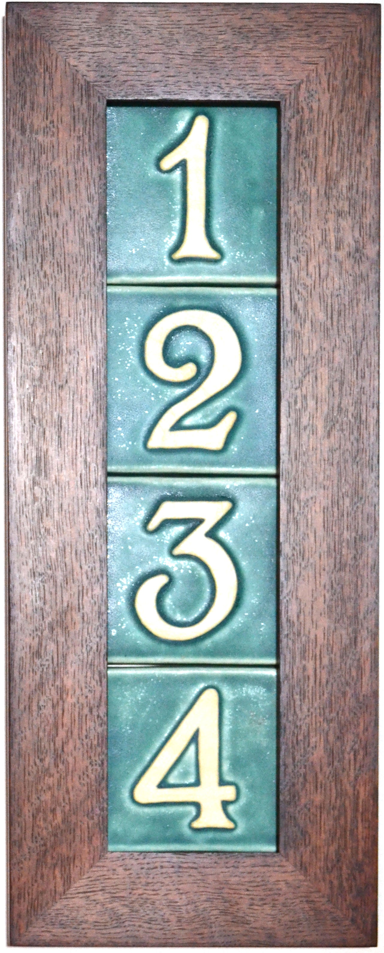 Finished House Number Frame 4