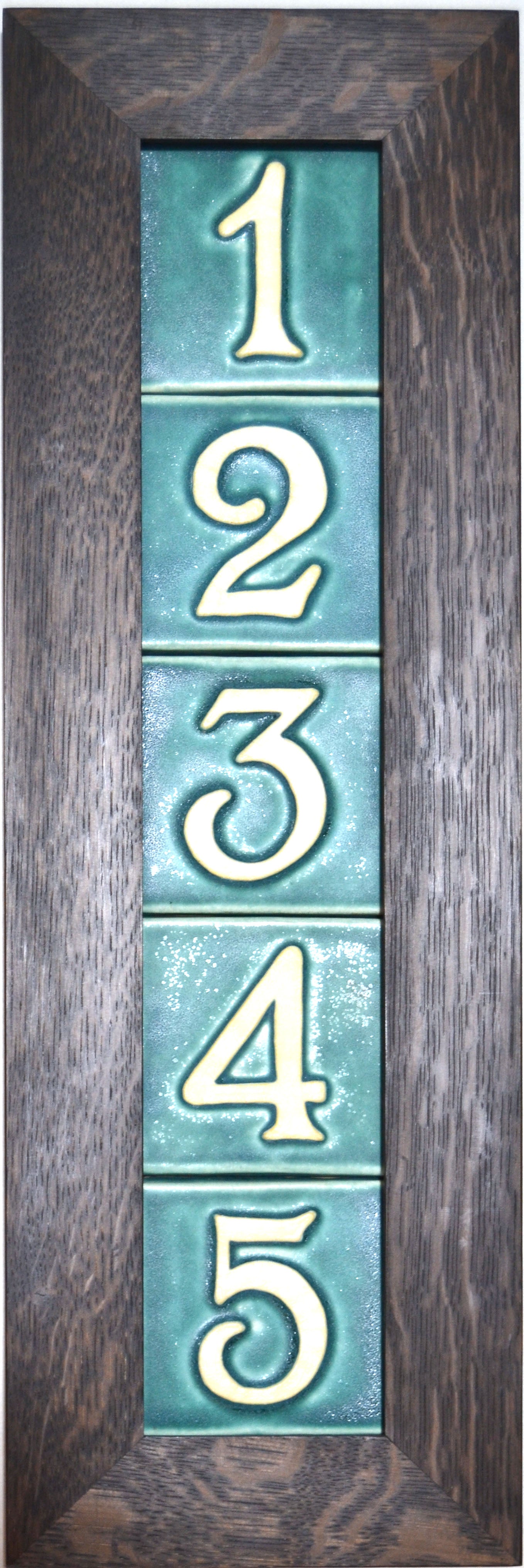 Number Tile Graphics House Number Tile Frame – Little Traverse Tileworks