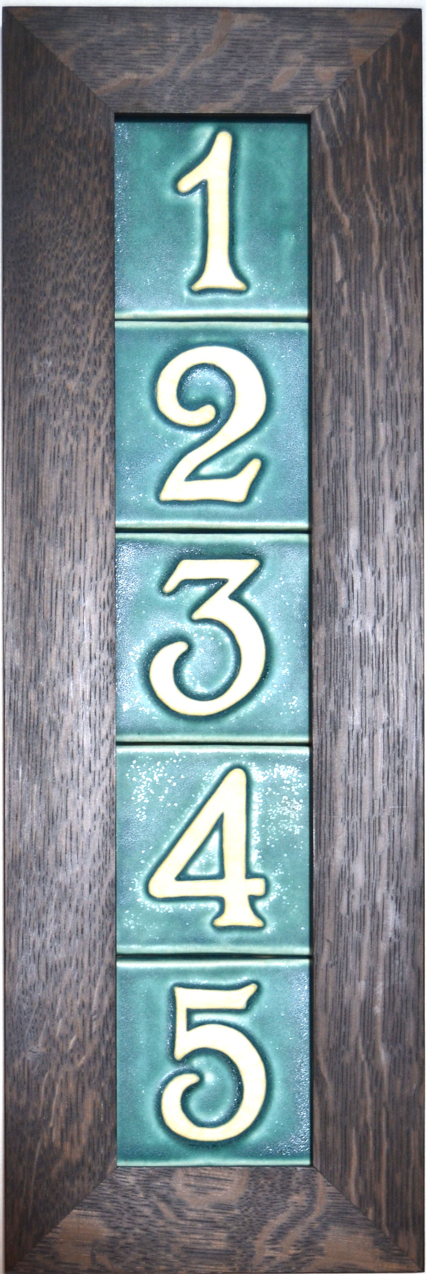 Finished House Number Frame 5