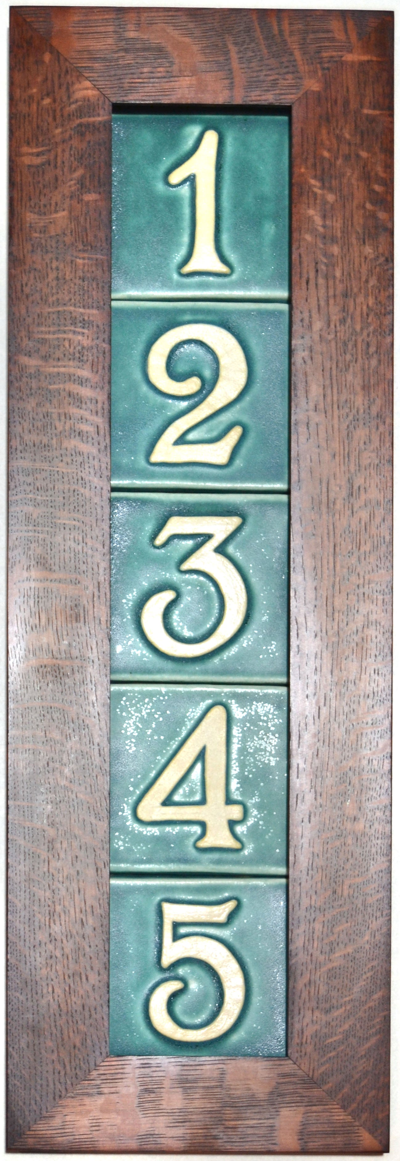 Finished House Number Frame 5