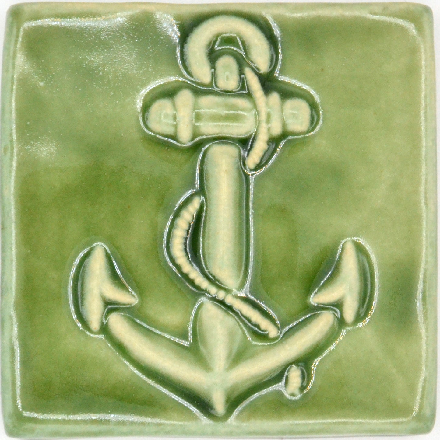 4x4 anchor tile green
