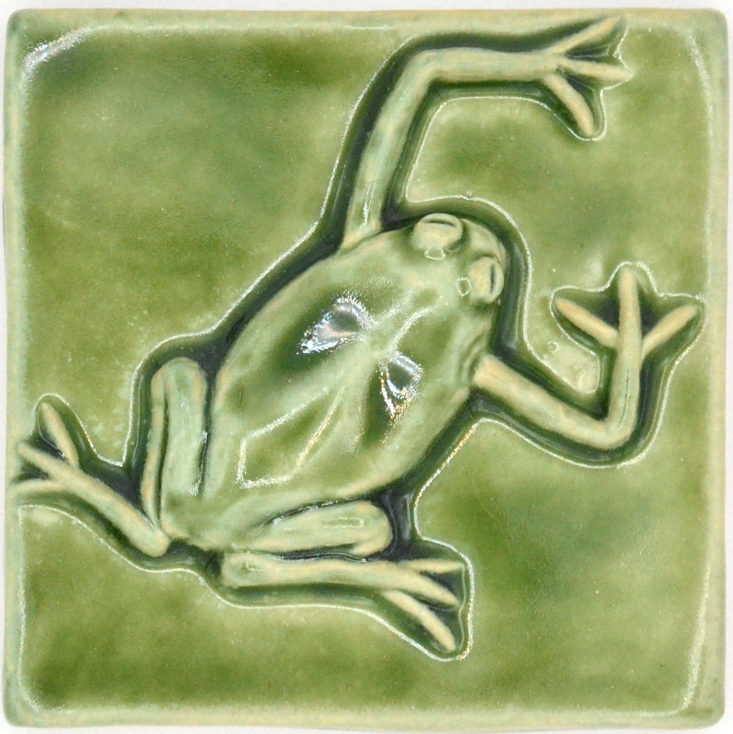 4x4 frog tile green
