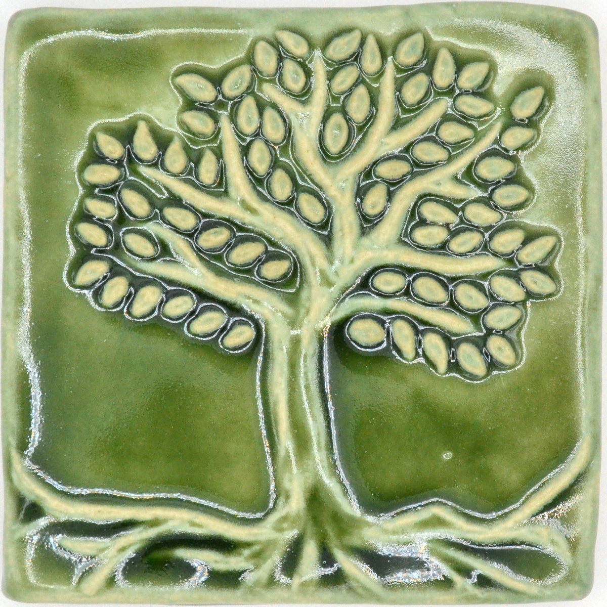 Topic Tree Tile 4x4 Tree of Life Tile – Little Traverse Tileworks