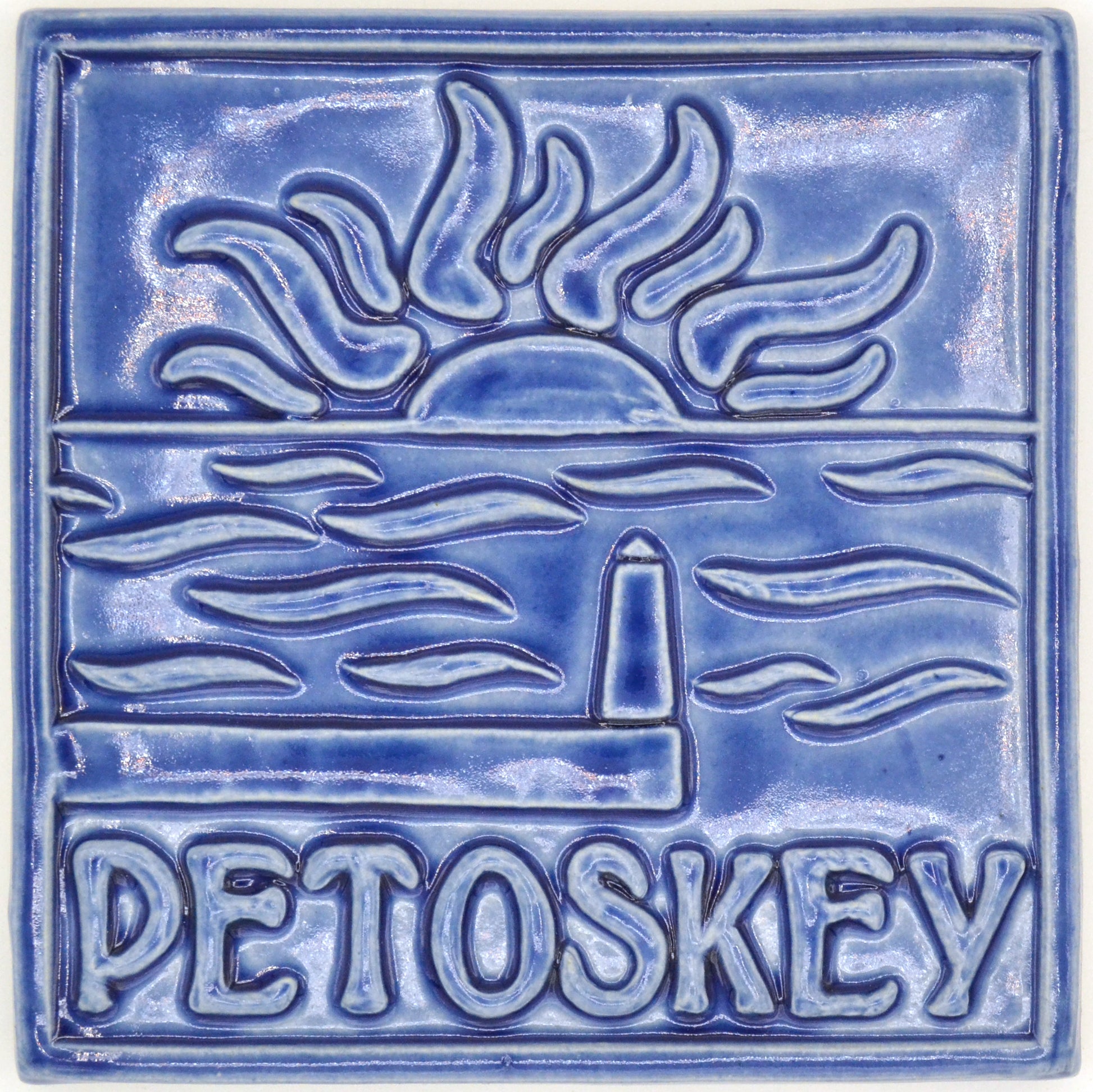 6x6 petoskey tile blue